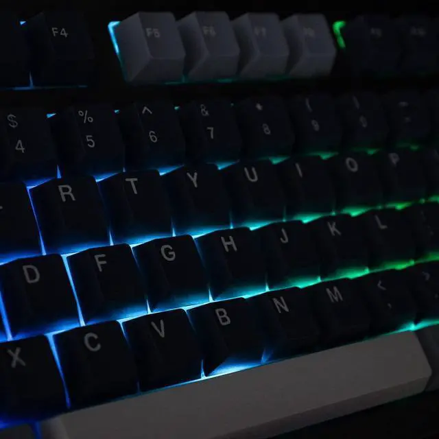 Alt view image 5 of 5 - Sumgsn 172 Keys Doubleshot Keycaps Set Cherry Profile Fishing Key caps with 7u Spacebar Fit for 61/64/87/104/108 Cherry Mx Switches Alice Keyboard Mechanical Keyboards