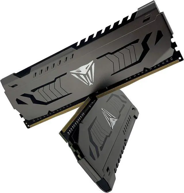 Alt view image 4 of 5 - Patriot Viper Steel DDR4 RAM 16GB (2X8GB) 3200MHz CL16 1.35v UDIMM Desktop Gaming Memory Kit Compatible with XMP - PVS416G320C6K