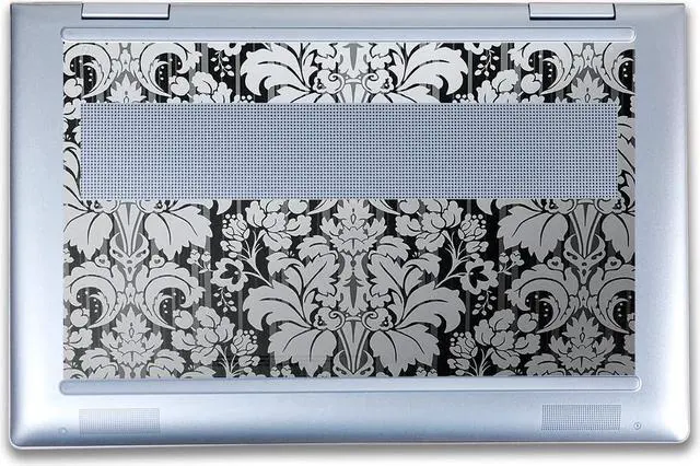 Alt view image 3 of 5 - Laptop Skin Compatible with HP Envy x360 14" (2023) - Floral Retro - Premium 3M Vinyl Protective Wrap Decal Cover - Easy to Apply | Crafted in The USA by MightySkins