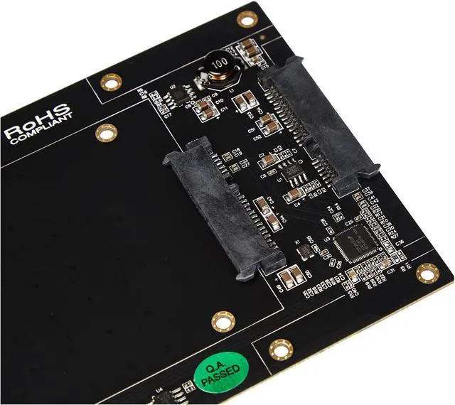 Alt view image 3 of 4 - SoNNeT Tempo SSD 6Gb/s SATA PCIe 2.5" SSD Host Adapter