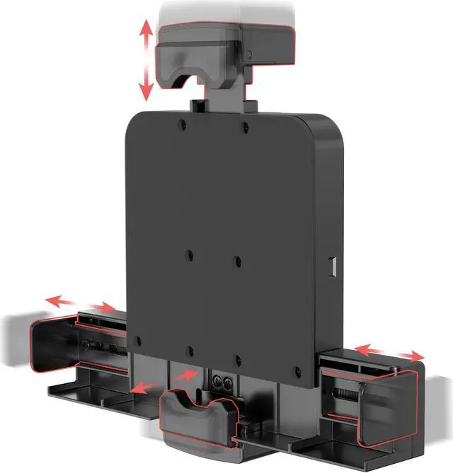 Alt view image 3 of 5 - Secure Otterbox Defender Holder - CTA Anti-Theft Holder for Otterbox Defender Series Cases & Other CTA Products - Black - (ADD-OTTERDEF)