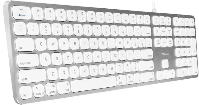 Alt view image 2 of 5 - Macally Mac Keyboard and a 1080P Webcam with Tripod & Built-in Microphone, Upgrade Your Keyboard