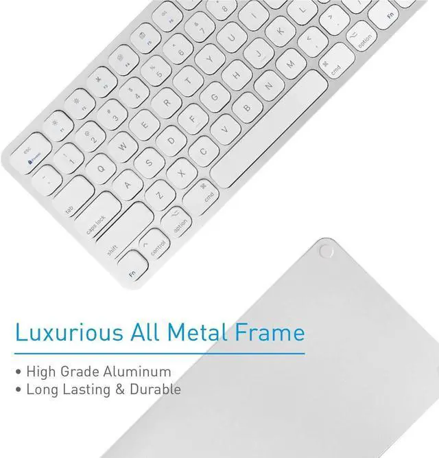 Alt view image 3 of 5 - Macally Mac Keyboard and a 1080P Webcam with Tripod & Built-in Microphone, Upgrade Your Keyboard