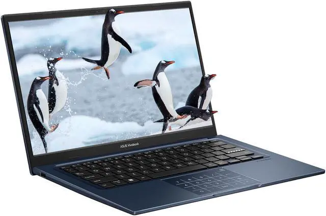 Main image of ASUS Vivobook 14" Laptop FHD Lightweight, 16GB RAM, 1TB PCIe SSD, Intel Core i3-1215U(Beat i5-1135G7), Chiclet Keyboard, WiFi 6E, Type-C, Camera, HDMI, Win 11, Quiet Blue, w/BWE Accessories