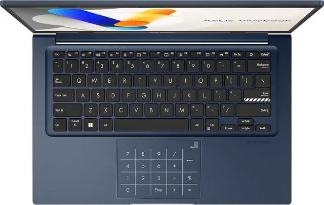 Alt view image 4 of 5 - ASUS Vivobook 14" Laptop FHD Lightweight, 16GB RAM, 1TB PCIe SSD, Intel Core i3-1215U(Beat i5-1135G7), Chiclet Keyboard, WiFi 6E, Type-C, Camera, HDMI, Win 11, Quiet Blue, w/BWE Accessories