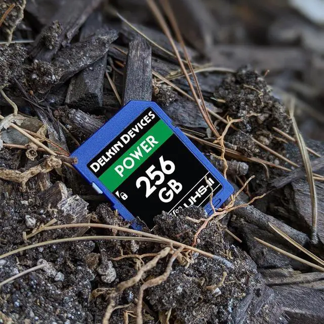 Alt view image 3 of 5 - Delkin Devices Power 256GB SDXC UHS-II (V90) - 300MB/s Read, 250MB/s Write | for 8K, 4K, HDR, and 360 Video | High-Performance for Cameras
