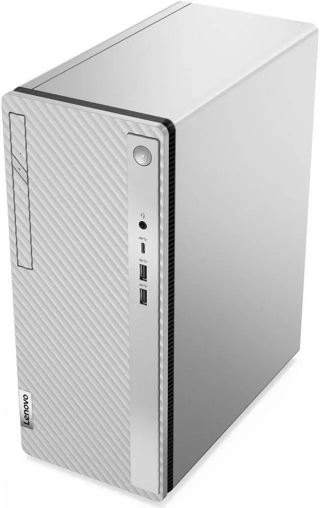 Alt view image 5 of 5 - Lenovo IdeaCentre 5 14IRB8 90VJ0008US Desktop Computer - Intel Core i7 13th Gen i7-13700 Hexadeca-core (16 Core) 2.10 GHz - 16 GB RAM DDR4 SDRAM - Tower - Cloud Gray - Intel B760 Chip - Intel UHD Grap