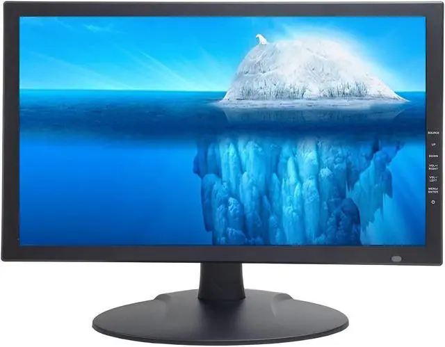 Main image of 101AV 18.5 LED Security Monitor Accept downscaled Ultra HD 4K Image on HDMI & Standard Composite on BNC Input/Output, Build in Speaker, VESA Mount for CCTV Camera DVR Home Office 24/7 Surveillance
