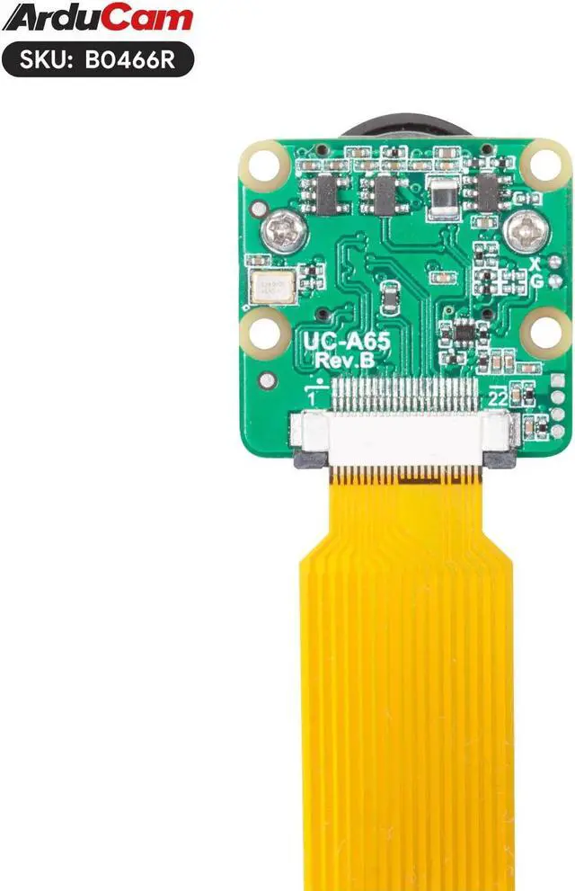 Alt view image 4 of 5 - Arducam for Raspberry Pi HQ Camera, 12.3MP 477M Pi Camera Module for Raspberry Pi 5 with 158deg(D) M12 Wide Angle Lens for Raspberry Pi 4 Model B, Pi 3/3B+, and Pi Zero 2W
