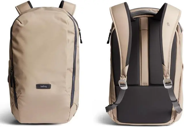 Alt view image 2 of 5 - Bellroy Transit Workpack Second Edition (20L, fits 16" laptops, tech, gym gear, water bottle, daily essentials)- Stone