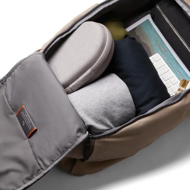 Alt view image 3 of 5 - Bellroy Transit Workpack Second Edition (20L, fits 16" laptops, tech, gym gear, water bottle, daily essentials)- Stone