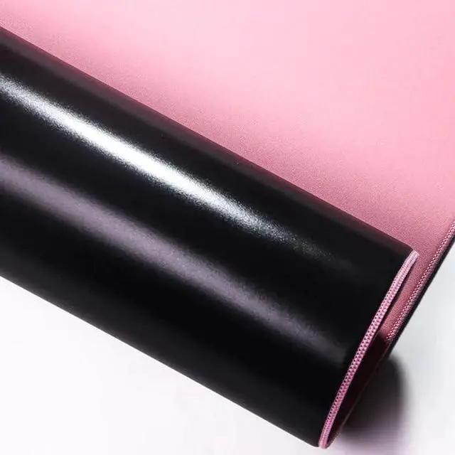 Alt view image 3 of 5 - ESPTIGER Mouse Pads Shan Hai Series Kun LUN (480 x 400 x 4mm) Standard Size SlimFlex Base Delicate Random Jacquard Weave Fabric Large Cloth Gaming Mousepad - Pink
