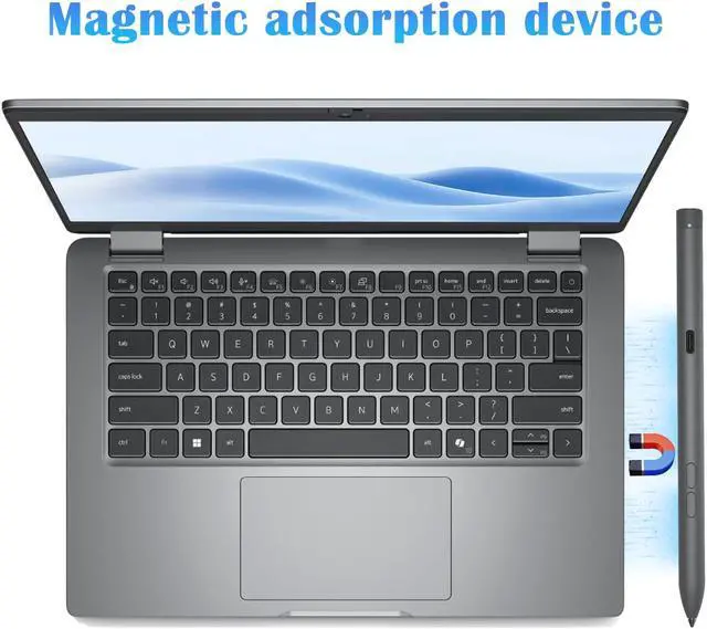 Alt view image 5 of 5 - Premier Rechargeable Active Pen for Dell Premier Rechargeable Active Pen Pn7522w Active Pen Pn7522w Compatible with Dell 2in1 Laptop for Dell Latitude 7320 3340 7490,for Inspiron 5640 7425,for XPS