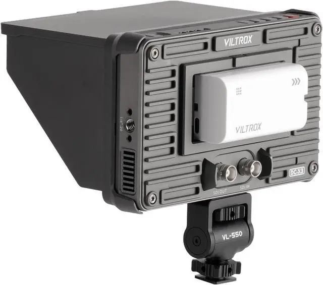 Alt view image 4 of 5 - VILTROX SDI Camera Field Monitor DC-X3, 2000 Nits Super Bright Daylight Viewable Camera Monitor, 4K Input Output Touchcreen Video Monitor HDMI