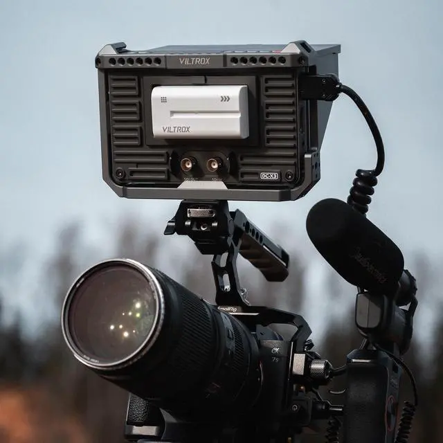Alt view image 3 of 5 - VILTROX SDI Camera Field Monitor DC-X3, 2000 Nits Super Bright Daylight Viewable Camera Monitor, 4K Input Output Touchcreen Video Monitor HDMI