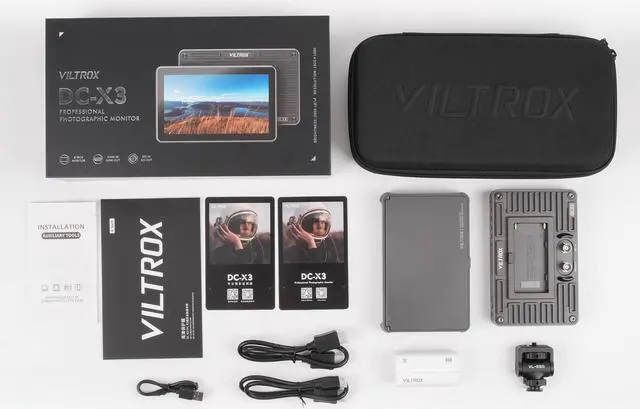 Alt view image 5 of 5 - VILTROX SDI Camera Field Monitor DC-X3, 2000 Nits Super Bright Daylight Viewable Camera Monitor, 4K Input Output Touchcreen Video Monitor HDMI