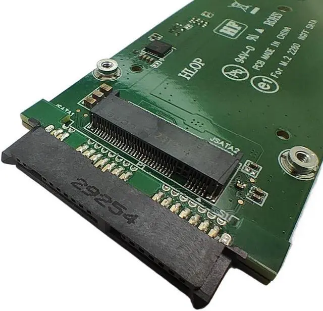 Alt view image 2 of 5 - KELEFET 2pcs/lot 7204 7214 M.2 NGFF SSD Caddy Bracket for Dell Latitude Rugged Laptop