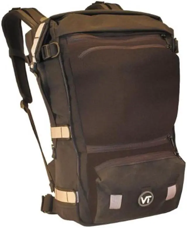 Main image of Velo Women's Transit The Edge 30 Waterproof Messenger Bicycle Backpack (Black/Black, Small)