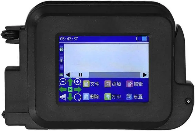 Main image of Walfront Mini Inkjet Printer Handheld DP20 Portable HD Touch Label Maker Multi Language for Wood Clothes Paper Cartons (US Plug)