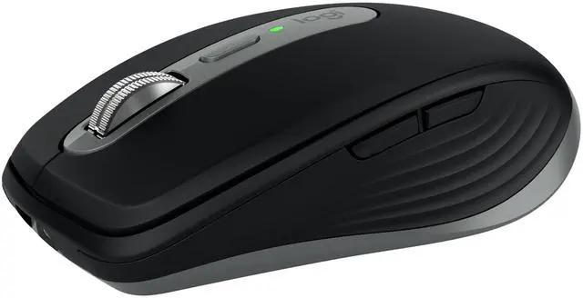 Main image of Logitech MX Anywhere 3S for Mac, Compact Wireless Bluetooth Mouse, 8K DPI Any-Surface Tracking, Quiet Clicks, USB C, Wireless Mouse for MacBook Pro, MacBook Air, iMac, iPad - Space Grey