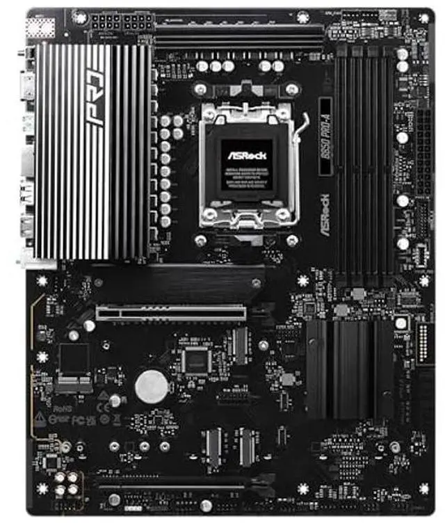 Alt view image 2 of 5 - MB ASRock AMD AM5 B850 Pro-A