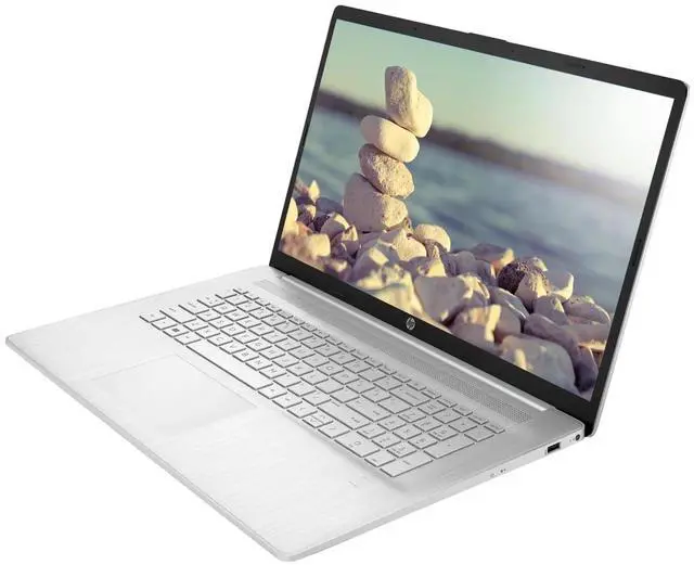Alt view image 2 of 5 - HP Laptop for Business and Student, 17.3" FHD IPS Display, AMD Ryzen 5 5500U (Up to 4.0GHz), 16GB RAM, 1TB PCIe SSD, FP Reader, Webcam, Keypad, Bluetooth, USB-C, HDMI, PDG HDMI Cable, Win 11 Pro