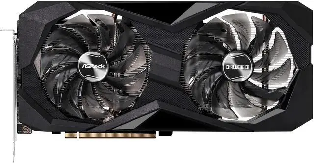Alt view image 2 of 5 - ASRock Radeon RX 6600 XT Challenger D OC 8GB GDDR6 PCI-Express Graphics Card