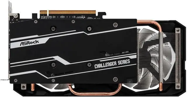 Alt view image 5 of 5 - ASRock Radeon RX 6600 XT Challenger D OC 8GB GDDR6 PCI-Express Graphics Card