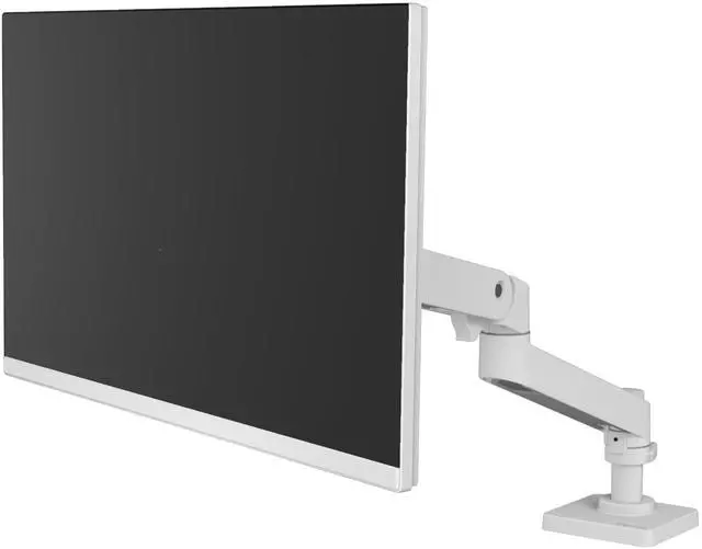 Alt view image 2 of 4 - Ergotron - Upgraded LX Pro Premium Monitor Arm, Single Monitor Desk Mount - fits Flat Curved Ultrawide Computer Monitors up to 34 Inches, 4 to 22 lbs, VESA 75x75mm or 100x100mm - White