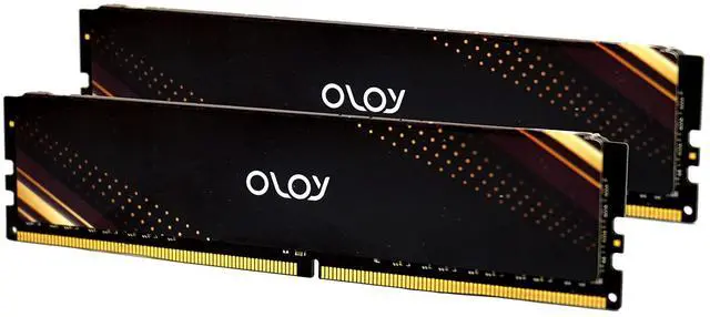 Alt view image 2 of 5 - OLOy DDR4 RAM 16GB (2x8GB) 2666 MHz CL19 1.2V 288-Pin Desktop UDIMM (MD4U0826190BB1DA)