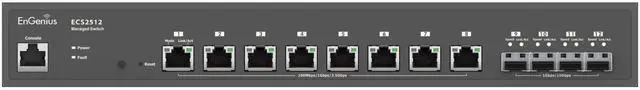Main image of EnGenius Cloud (ECS2512FP) | Multi-Gigabit 2.5G 8-Port PoE++ Switch | 4 SFP+ Uplink Ports