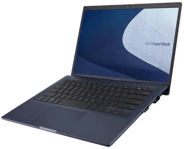 Main image of ASUS ExpertBook B1 Business Laptop, 14" FHD, Intel Core i5-1135G7, 256GB SSD, 8GB RAM, Military Grade Durable, AI Noise Cancelling, Webcam Privacy Shield, Win 10 Pro, Star Black, B1400CEA-XH51