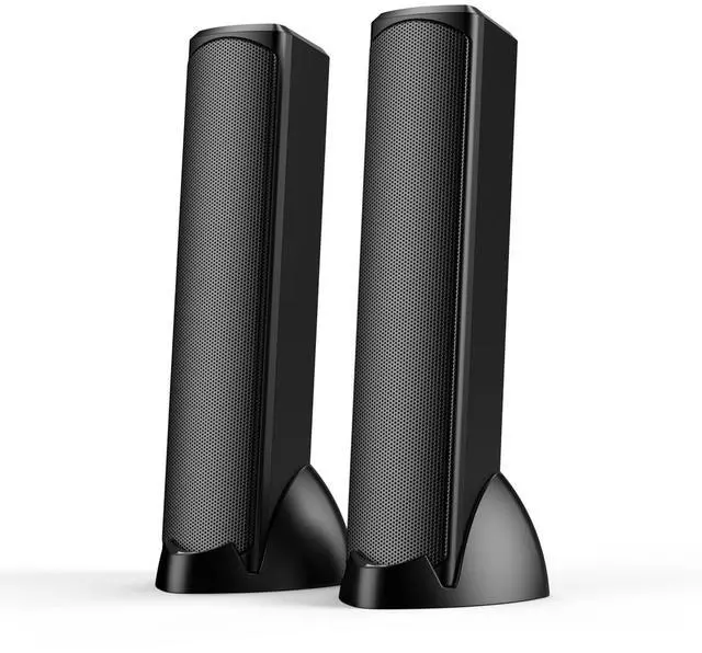 Gaming Monitor LENRUE G11 USB Computer Speakers Touch Lights