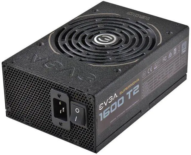 Alt view image 4 of 5 - EVGA SuperNOVA 1600 T2 80+ TITANIUM, 1600W ECO Mode Fully Modular NVIDIA SLI and Crossfire Ready 10 Year Warranty Power Supply 220-T2-1600-X1