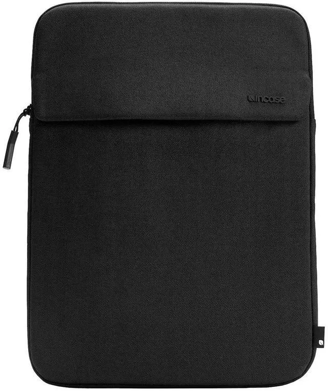 Alt view image 3 of 5 - Incase Crosstown Sleeve with Woolenex - 16 Inch Laptop/MacBook Sleeve  Vertical Orientation, Cushioned Protection, Durable Construction, External Slip Pocket - Black