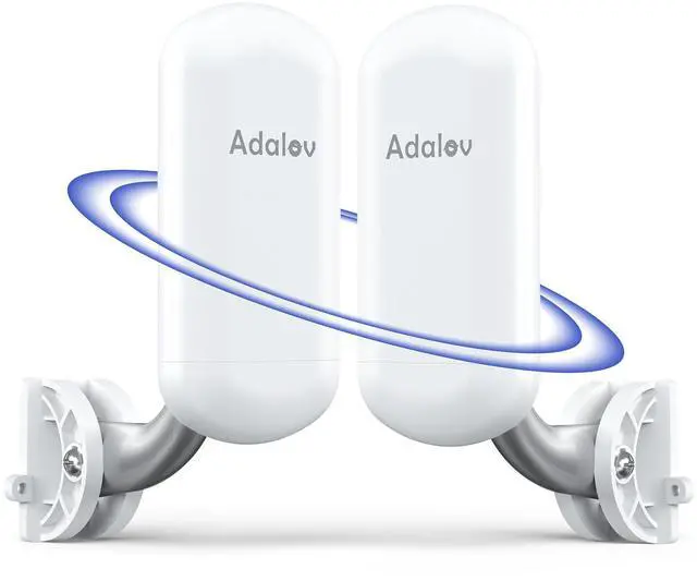 Main image of CPE467 Wireless Bridge, 1.5KM Long Range 5.8GHz Outdoor Point-to-Point Wireless Bridges, IP65 Weatherproof PtP WiFi Bridge Ideal for Surveillance Cameras, Barn, Shop, Warehouse, and Starlink Network