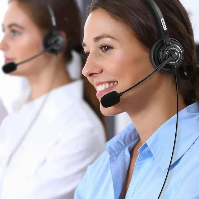 Alt view image 4 of 5 - Arama Cell Phone Headset with Microphone Noise Cancelling 3.5mm Headset for iPhone,Android,BlackBerry Mobile Phone and iPad Tablets (A200MP)