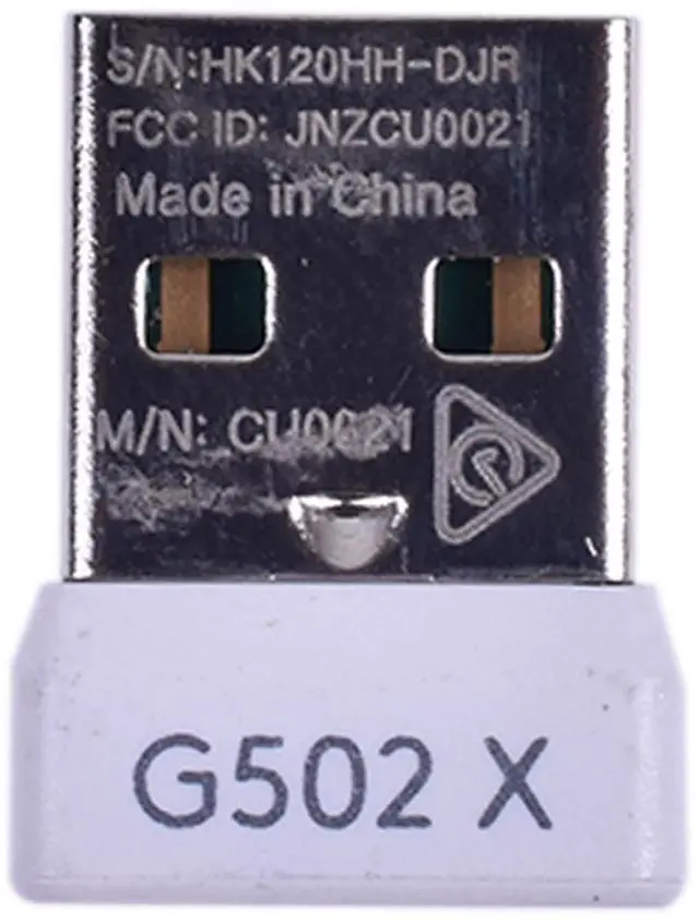 Alt view image 2 of 4 - BestParts New USB Dongle Mouse Receiver Adapter Replacement for Logitech G502 X Lightspeed / G502 X Plus Wireless Gaming Mouse (White)