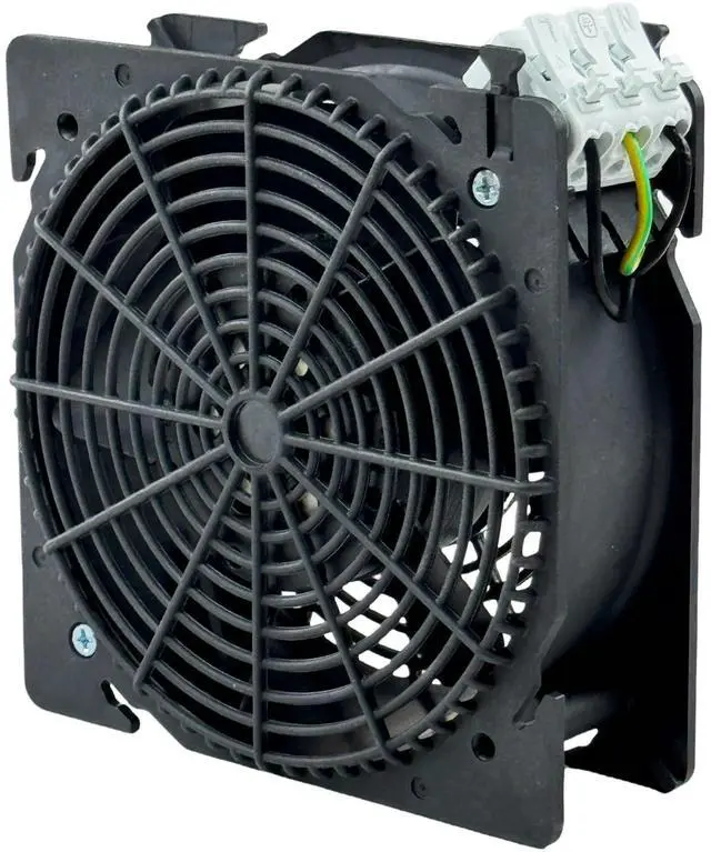 Alt view image 5 of 5 - DV4600-492 Cabinet Compact Cooling Fan 115V 18/19W 220/240mA 12CM 120x120x38mm 3100RPM 2-Wire Axial Flow Fan for Rittal Cabinet