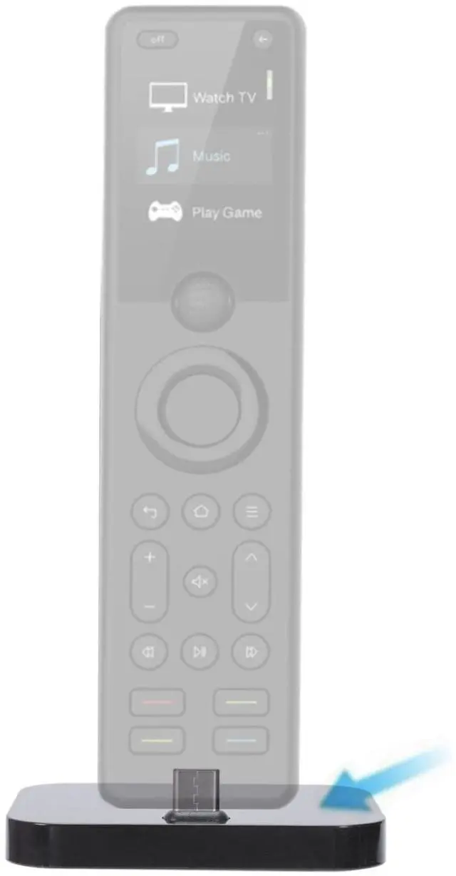 Main image of Charging Dock Base for SofaBaton X1 Universal Remote Control Includes 6FT USB Cable Plug (Silver)
