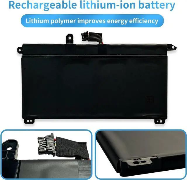 Alt view image 3 of 5 - HBFVG 00UR891 00UR892 SB10L84122 00UR890 01AV493 SB10L84121 SB10L84123 Laptop Battery Replacement for Lenovo ThinkPad T570 T580 P51S P52S Series(15.28V 32Wh)
