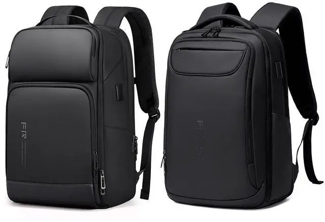 Main image of FENRUIEN Computer Backpack 17 Inch Laptop, 15.6 Laptop Backpack for Men, Black