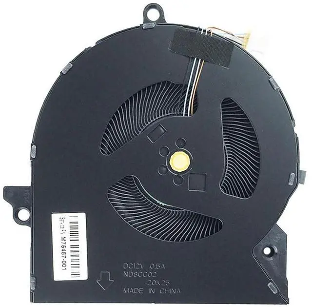 Alt view image 3 of 5 - LAOKOEN New Cooling Fans for HP OMEN 16-b 16-c RTX3060 RTX3070 Series 16-c0045ns 16-b0013dx 16-c0001ur 16-b0014nr 16-b1001na 16-b0003ur 16-b0002nh 16-c0039ns Fan DC 12V,(! NOT for RTX3050 DC 5V Fan)