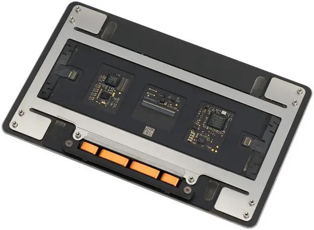 Alt view image 3 of 5 - HAWSON A2442 Trackpad Replacement for MacBook Pro 14 inch M1 A2442 Trackpad Touchpad with Cable 2021 Year (Space Gray)