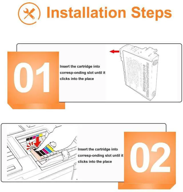 Alt view image 4 of 5 - Run Star 7 Packs 312XL Remanufactured Ink Cartridge Replacement for Epson 312XL T312XL use for Epson Expression Photo XP-8500 XP-8600 XP-15000 Printer (2BK/C/M/Y/LC/LM)