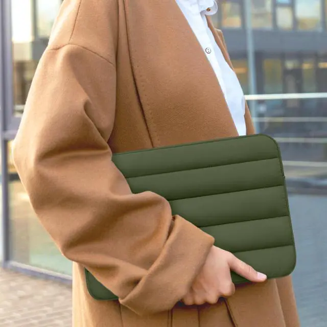Alt view image 5 of 5 - Vandel The Original Puffy Laptop Sleeve Case, 13-14 inch Laptop Sleeve Bag, Laptop Case 13.3 Inch, Compatible with MacBook Air 13/14, iPad 12.9, HP Dell ASUS, Computer Bag Cover