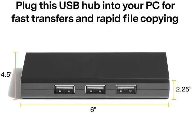 Alt view image 5 of 5 - NXT Technologies 7-Port USB 3.0 Hub (NX29746)