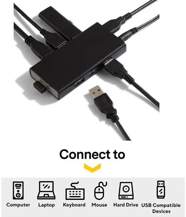 Alt view image 4 of 5 - NXT Technologies 7-Port USB 3.0 Hub (NX29746)