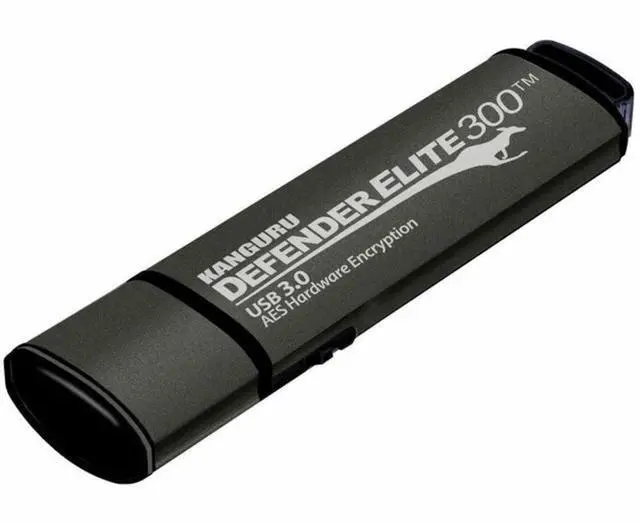 Main image of Kanguru Defender Elite300 - 512 GB Hardware Encrypted Flash Drive - FIPS 140-2 Certified - SuperSpeed USB 3.0 - Water Resistant