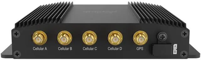 Alt view image 3 of 5 - Peplink MAX BR1 Pro [CAT 20] | LTE-A Pro Modem with Redundant SIM Slots | Wi-Fi 6 | GPS Receiver| Drop-In Mode, Load Balancing / Failover, Ignition Sensing | MAX-BR1-PRO-GLTE-S-T-PRM